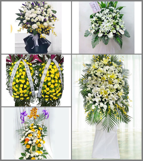 福建宁德古田县卓洋乡决厝村白事花篮预定